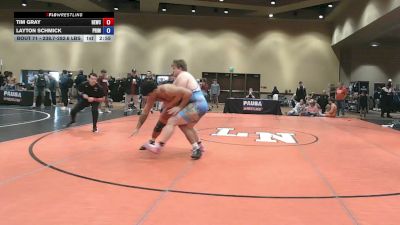 238.7-282.6 lbs Champ. Round 2 - Tim Gray, Hewc vs Layton Schmick, Primus