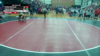 174 lbs Cons. Round 2 - Ethan Nicholas, NEO vs Brice Henry, McKendree