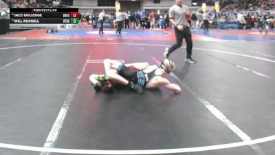 5A 126 lbs Quarterfinal - Will Russell, Brewbaker Tech vs Jace Gulledge, Shelby County