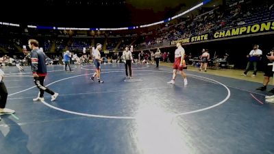 212 lbs Quarterfinal - Knox Dibert, Northern Bedford vs Bradley DiMiglio, Quakertown