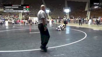 7A 126 lbs Champ. Round 1 - Tyler Long, Baker HS vs Jamison Hunnings, Alma Bryant