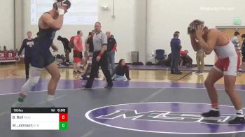 195 lbs Consolation - Ben Bell, Fauquier vs Will Johnson, St Marys Ryken