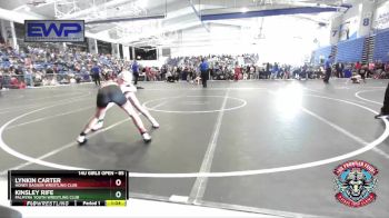 85 lbs Round 1 - Kinsley Rife, Palmyra Youth Wrestling Club vs Lynkin Carter, Honey Badger Wrestling Club