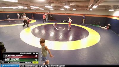 104-109 lbs Round 1 - Jackson Blakesley, Champions Wrestling Club vs Avery Roberts, Aviator Wrestling Club