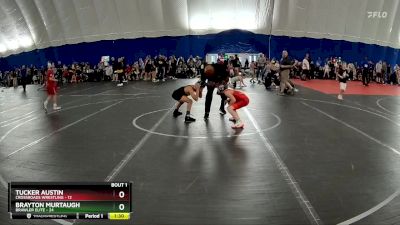 76 lbs Finals (2 Team) - Tucker Austin, Crossroads Wrestling vs Brayton Murtaugh, Brawler Elite