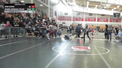 157 lbs Consi Of 8 #1 - Sam Logan, Arlington vs Daniel Estrada Colon, Greater Lawrence