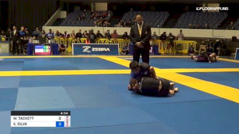 WILLIAM TACKETT vs XAVIER SILVA 2018 World IBJJF Jiu-Jitsu No-Gi Championship