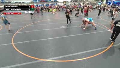 285 lbs Cons. Round 2 - Grey Richardson, Roundtree Wrestling vs Luke Driedric, Unattached