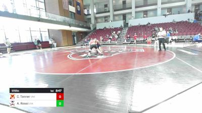 125 lbs Consi Of 8 #1 - Cody Tanner, Virginia Military Institute vs Anthony Rossi, Virginia