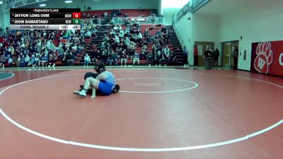 132 lbs Cons. Round 3 - Jayvon Long Oum, North Canton (Hoover) vs John Samartano, Revere