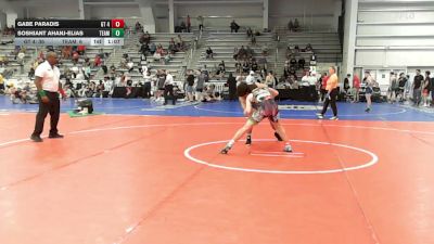 160 lbs Round Of 64 - Gabe Paradis, GT 4238 - HSB vs Soshiant Ahanj-Elias, Team Diamond Fish - HSB