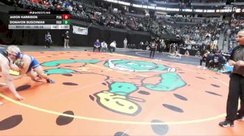 190-3A Quarterfinal - Donavon Buschman, Fort Lupton vs Jason Harrison, Platte Valley