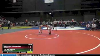 6A - 120 lbs Quarterfinal - Raymond Hernandez, Dodge City vs Dylan Sheler, Haysville-Campus