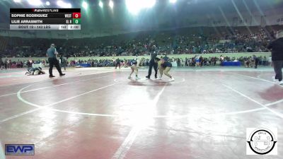 143 lbs Round Of 32 - Sophie Rodriguez, Westmoore Wresting vs Lilie Arrasmith, El Reno