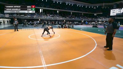 5A 132 lbs Cons. Semi - Aidan Jaramillo, Pflugerville Weiss vs Dominik Artman, Argyle