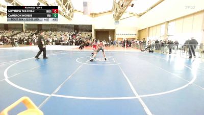 125-I2 lbs 3rd Place - Matthew Sullivan, MacArthur vs Cameron Horeis, Pro-ex Wrestling Club