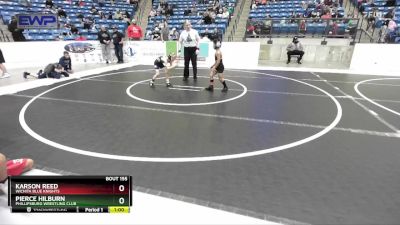 55 lbs Cons. Round 3 - Pierce Hilburn, Phillipsburg Wrestling Club vs Karson Reed, Wichita Blue Knights