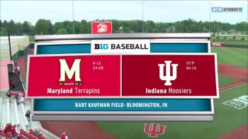 Maryland at Indiana | 2018 Big Ten Baseball Game #2