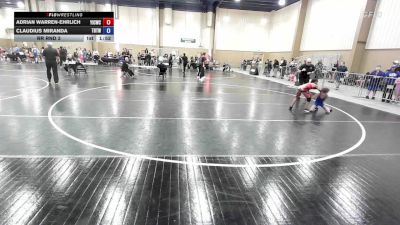70 lbs Rr Rnd 3 - Adrian Warren-Ehrlich, Youth Impact Center Wrestling Club vs Claudius Miranda, Tampa Bay Tigers Wrestling