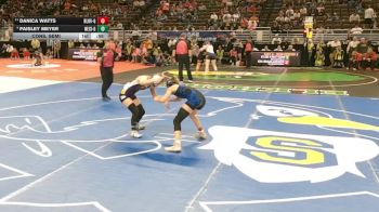 Cons. Semi - Paisley Meyer, Nebraska City vs Danica Watts, Blue River