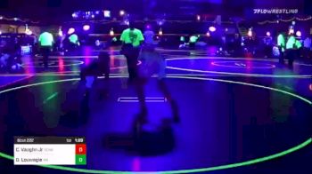130 lbs Quarterfinal - Chad Vaughn Jr, Bendle vs Dylan Louwagie, Minnesota