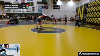 120 lbs Champ. Round 1 - Sarah Palomeque, Holy Spirit vs Isabella Morales, Elizabeth