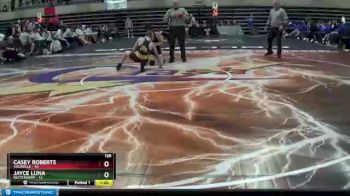 126 lbs Finals (8 Team) - Casey Roberts, Vacaville vs Jayce Luna, Bettendorf