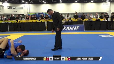 Alexis Pierrot F. Rose vs Farman Hasanov 2025 World IBJJF Jiu-Jitsu No-Gi Championship