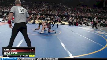 4A 160 lbs Semifinal - Caleb Somers, Canyon Ridge vs Seiya Thompson, Bishop Kelly