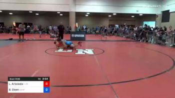 126 kg Consolation - Luis Arboleda, Florida vs Brandon Olsen, Compound Wrestling