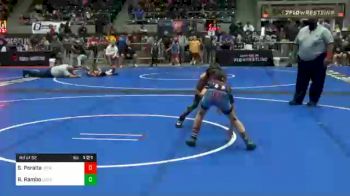 64 lbs Prelims - Silas Peralta, Lockjaw WC vs Rhoan Rambo, Legacy Elite