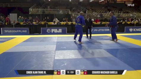 Eduardo Machado Barella vs Chuck Alan Evans Jr. 2025 Pan Jiu Jitsu IBJJF Championship