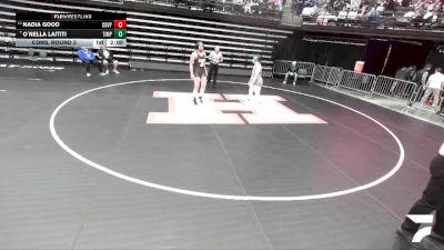 5A 190 lbs Cons. Round 3 - O`Nella Laititi, Timpview vs Nadia Good, Cedar Valley