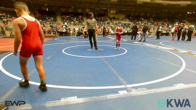 73 lbs Quarterfinal - Dalton Fuller, Raw vs Peter Correa, Fort Gibson Youth Wrestling