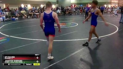 126 lbs Placement Matches (16 Team) - JP Culver, Michigan vs Jagston Shepard, Florida Young Gunslingers