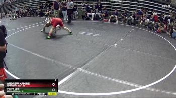 120 lbs Round 5 (6 Team) - Andrew Kamins, Team Texas Red vs Troy Lee, Kansas Cobra