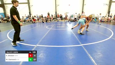 141 lbs Rr Rnd 4 - Kaydan Skibber, Gold Medal WC vs Matthew Diamond, Blue Wave Barn