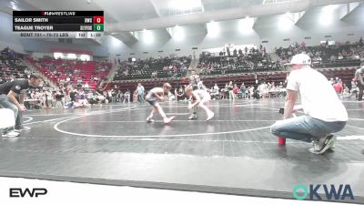 70-73 lbs Round Of 16 - Sailor Smith, Bartlesville Wrestling Club vs Teague Troyer, SlyFox Wrestling Academy