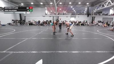 190 lbs Quarterfinals (8 Team) - Josh Villatoro, Legacy Dragons vs Greyson Hyland, Seagulls WC