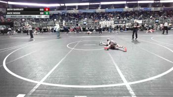 66 lbs Semifinal - Seth Barratt, Rogersville WC vs Jack Wood, King Select Wr Ac