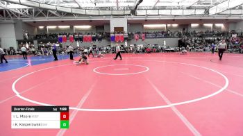 132 lbs Quarterfinal - Leo Moore, Ridgefield vs Kevin Kasperowski, Xavier