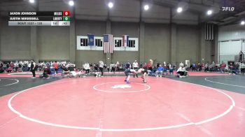 138 lbs Cons. Round 3 - Jaxon Johnson, Melissa vs Justin Mikessell, Liberty