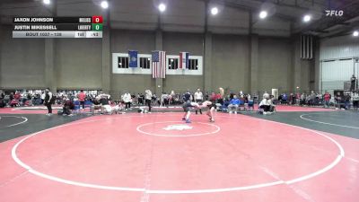 138 lbs Cons. Round 3 - Jaxon Johnson, Melissa vs Justin Mikessell, Liberty