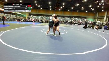 235 lbs Consi Of 8 #1 - Madelynn Littlejohn, North Salem vs Jayda Angulo, Layton