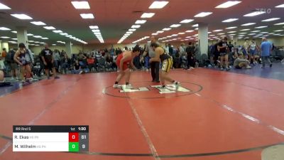 285 lbs Rr Rnd 5 - Ryder Ekas, Kiski Pride HS vs Maddox Wilhelm, Phoenix Blue HS