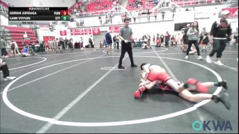 110 lbs Quarterfinal - Kross Iwersen, Team Nomad vs Raine Deatherage, Tecumseh Youth Wrestling