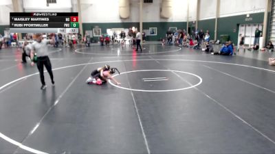 53-60 lbs 1st Place Match - Rubi Pfortmiller, Phillipsburg Wrestling Club vs Maisley Martines, Millard South