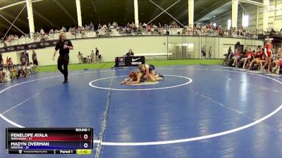 93 lbs Round 1 (8 Team) - Penelope Ayala, Wisconsin vs Madyn Overman, Arizona