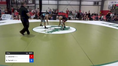 57 kg Consi Of 32 #2 - Jeffrey Jacome, Bulldog Elite vs Bryson Terrell, Boone RTC