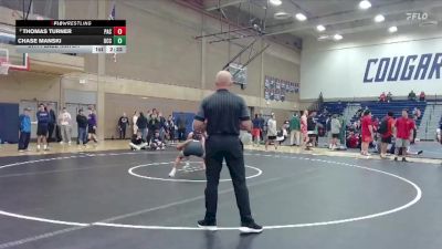 125 lbs 5th Place Match - Thomas Turner, Pacific (OR) vs Chase Manski, Umpqua Community College